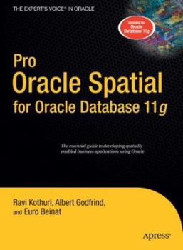 Hardcover Pro Oracle Spatial for Oracle Database 11g Book