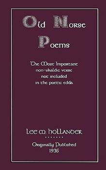 Paperback Old Norse Poems Book