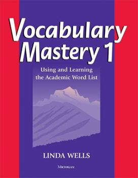 Paperback Vocabulary Mastery, Level 1: Using and Learning the Academic Word List Book