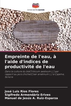 Paperback Empreinte de l'eau, à l'aide d'indices de productivité de l'eau [French] Book