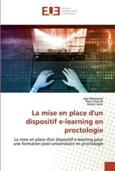 Paperback La mise en place d'un dispositif e-learning en proctologie [French] Book