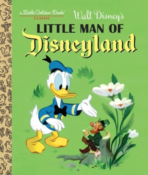 Hardcover Little Man of Disneyland Book