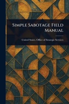 Simple Sabotage Field Manual