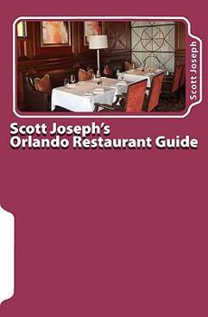 Paperback Scott Joseph's Orlando Restaurant Guide Book
