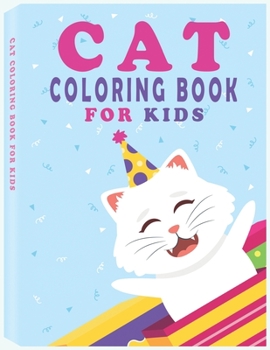 Paperback Cat Coloring Books for Kids: Cute Cats and Kittens Coloring Activity Book