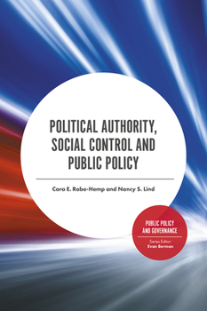 Hardcover Political Authority, Social Control and Public Policy Book