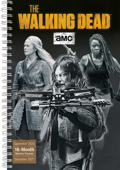 Calendar 2021 AMC the Walking Dead(r) 17-Month Weekly Planner Book