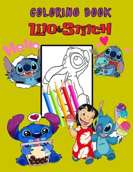 Paperback Coloring Book Lilo & Stitch: Great Gift for Boys & Girls, Ages 4-8 Book