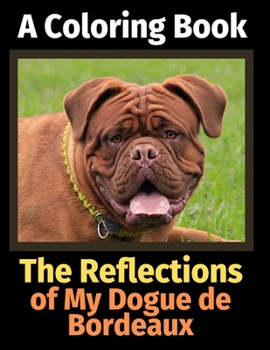 Paperback The Reflections of My Dogue de Bordeaux: A Coloring Book