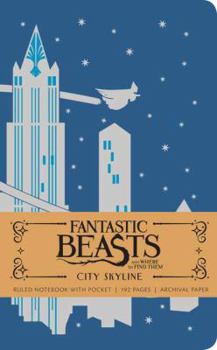 Fantastic Beasts and Where to Find Them: City Skyline Hardcover Ruled Notebook (Insights Journals)