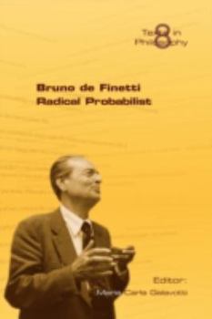Paperback Bruno de Finetti Radical Probabilist Book