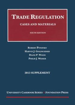 Paperback Trade Regulation: Cases and Materials Book