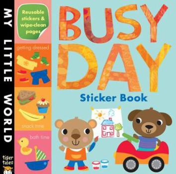 Busy Day Sticker Book - Book  of the My Little World