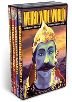 DVD Weird Wide World Collection Book