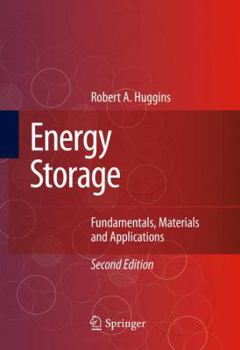 Hardcover Energy Storage: Fundamentals, Materials and Applications Book