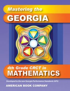 Paperback Mastering the Georgia 4th Grade CRCT in Mathematics Book