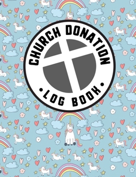 Paperback Church Donation Log Book