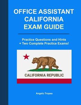 Paperback Office Assistant California Exam Guide Book