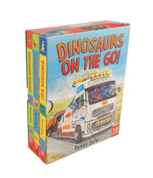 Hardcover Dinosaurs on the Go! Book