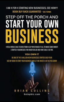 Hardcover Step Off the Porch and Start Your Own Business Book