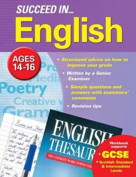 Paperback Succeed in English 14-16 Years (GCSE) Book