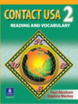 Paperback Contact USA 2: Reading and Vocabulary Book