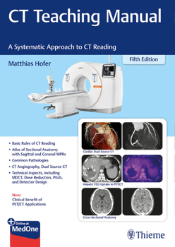 Paperback CT Teaching Manual: A Systematic Approach to CT Reading Book