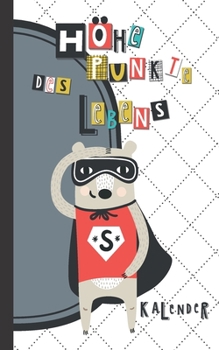 Paperback H?hepunkte des Lebens: blanko Geburtstagskalender - Dauerkalender - immerw?hrend mit 12 Monatsseiten und Wochen?bersichten f?r Geburtstage Ju [German] Book