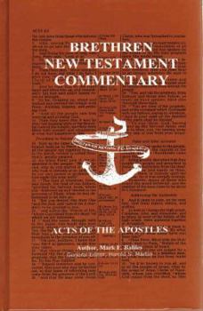 Hardcover Brethren New Testament Commentary Acts of the Apostles Book