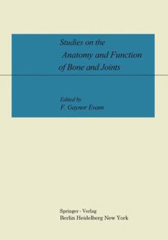 Paperback Studies on the Anatomy and Function of Bone and Joints Book