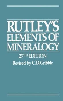 Paperback Rutley's Elements of Mineralogy Book