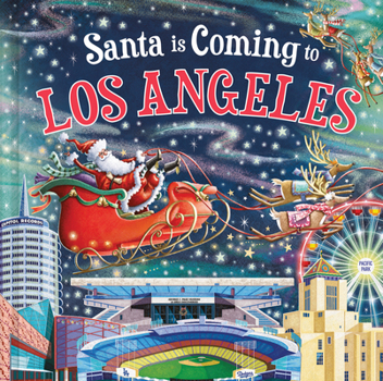 Hardcover Santa Is Coming to Los Angeles Book