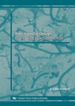 Paperback Precision Die Design (Materials Science Forum) Book