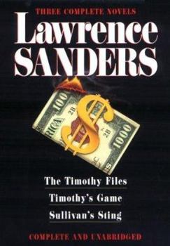 Hardcover Lawrence Sanders: Three Complete Novels Book