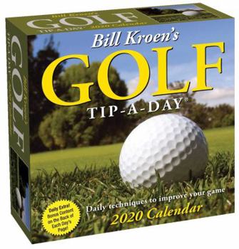 Calendar Bill Kroen's Golf Tip-A-Day 2020 Calendar Book