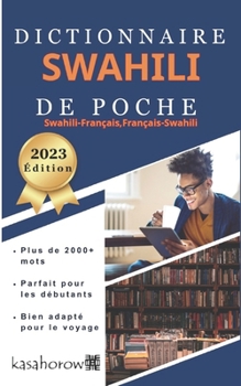 Paperback Dictionnaire Swahili de Poche: Swahili-Français, Français-Swahili [French] Book