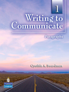 Paperback Writing to Communicate 1: Paragraphs Book