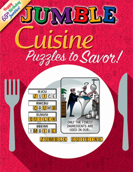 Paperback Jumble(r) Cuisine: Puzzles to Savor! Book