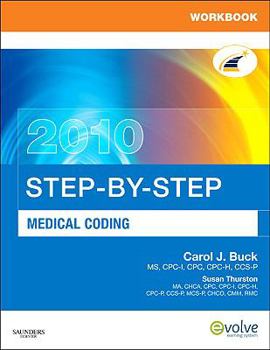 Paperback Workbook for Step-by-Step Medical Coding 2010 Edition Book