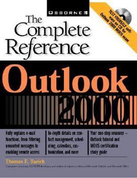 Paperback Outlook 2000: The Complete Reference (Book/CD) Book