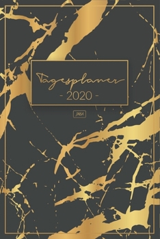 Tagesplaner 2020: 1 Seite 1 Tag Organizer, Taschenkalender - Terminkalender und Terminplaner für das neue Jahr 2020 - Tageskalender, Kalender 2020 - Kalenderbuch, Buchkalender (German Edition)