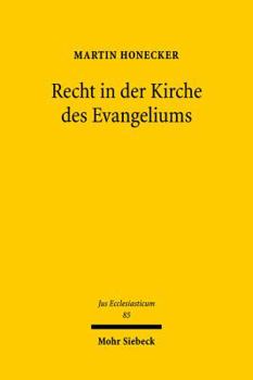 Hardcover Recht in Der Kirche Des Evangeliums [German] Book
