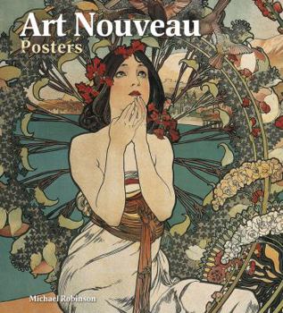 Hardcover 100 Art Nouveau Posters. Book
