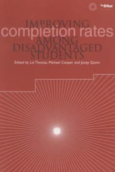 Paperback Improving Completion Rates Among Disadvantaged Students Book