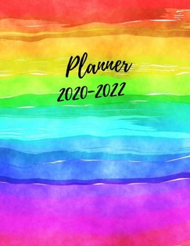 2020-2022  Planner Three Years Weekly Monthly Rainbow Colors , Daily Agenda, Calendar 36 months large (8,5 x 11 in): Jan 1, 2020 to Dec 31, 2022: ... Journal notes (Premium Planner 2020-2022)