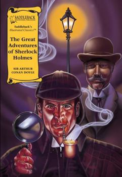 Paperback The Great Adventures of Sherlock Holmes Graphic Novel (SAddleback's Illustrated Classics) Book