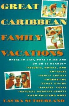 Paperback Great Caribbean Family Vacations Book