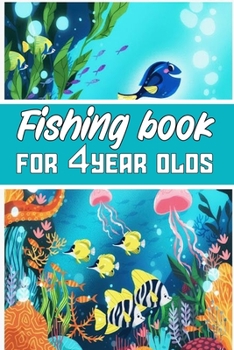 Paperback fishing book for 4-year-olds: wonderful Blank Lined Gift fishing logbook for babies it will be the best Gift Idea for fishing and hunting Lovers. Book