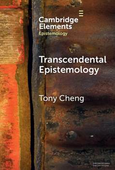 Hardcover Transcendental Epistemology Book