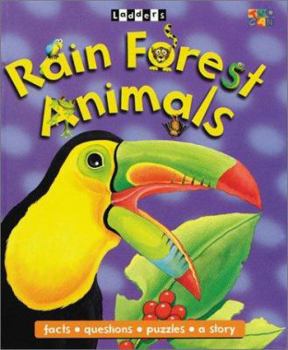 Hardcover Rain Forest Animals (Ladders) Book